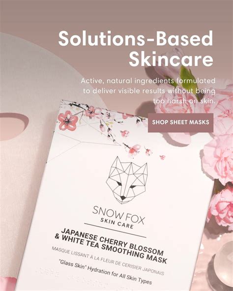 白哲皮膚|Snow Fox Skincare HK